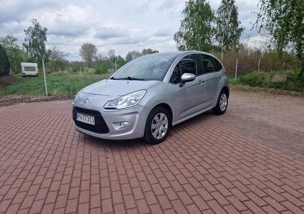 Citroen C3 cena 22800 przebieg: 110500, rok produkcji 2012 z Chojnów małe 497